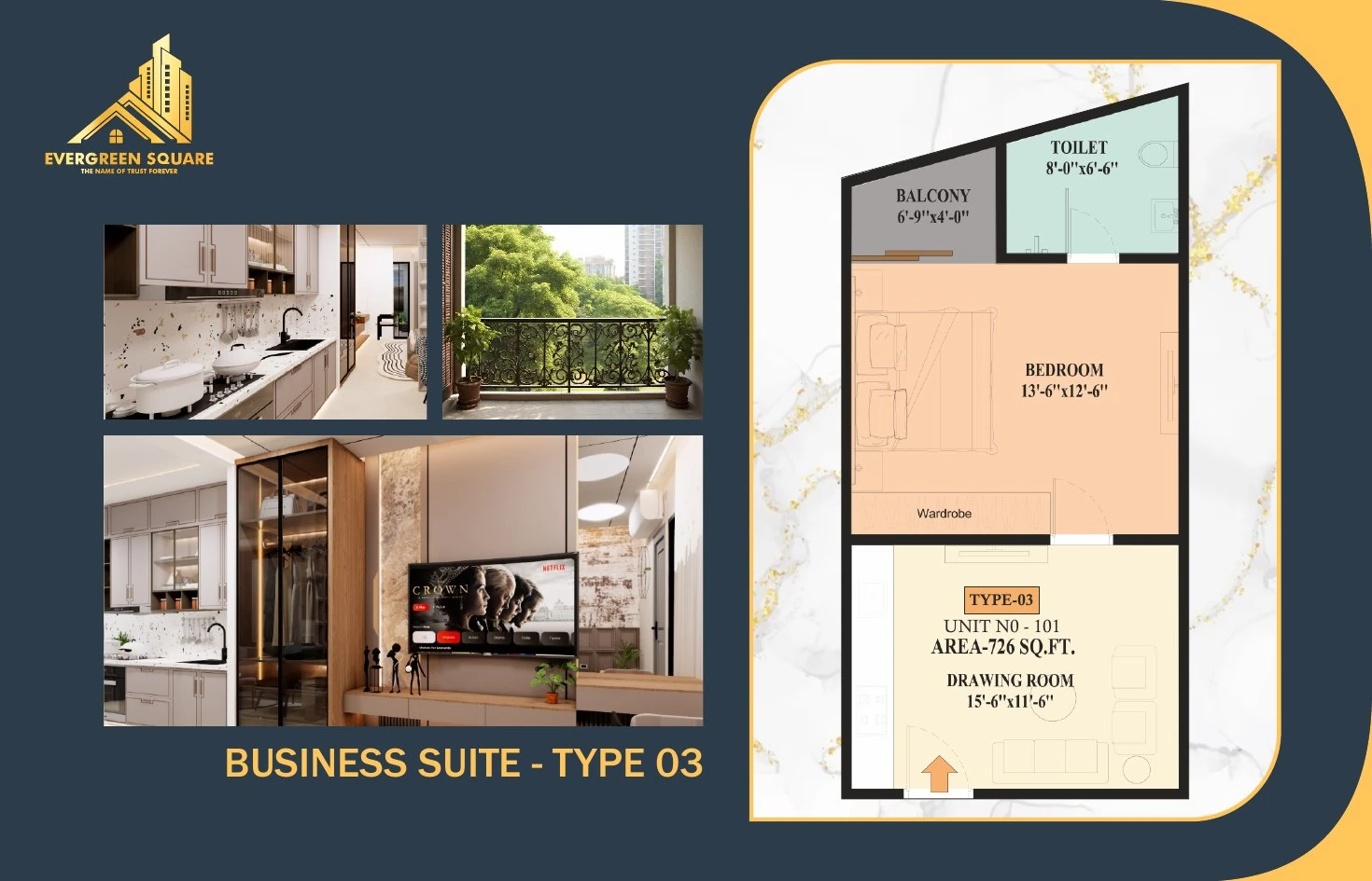 Business Suite Type 03 plan