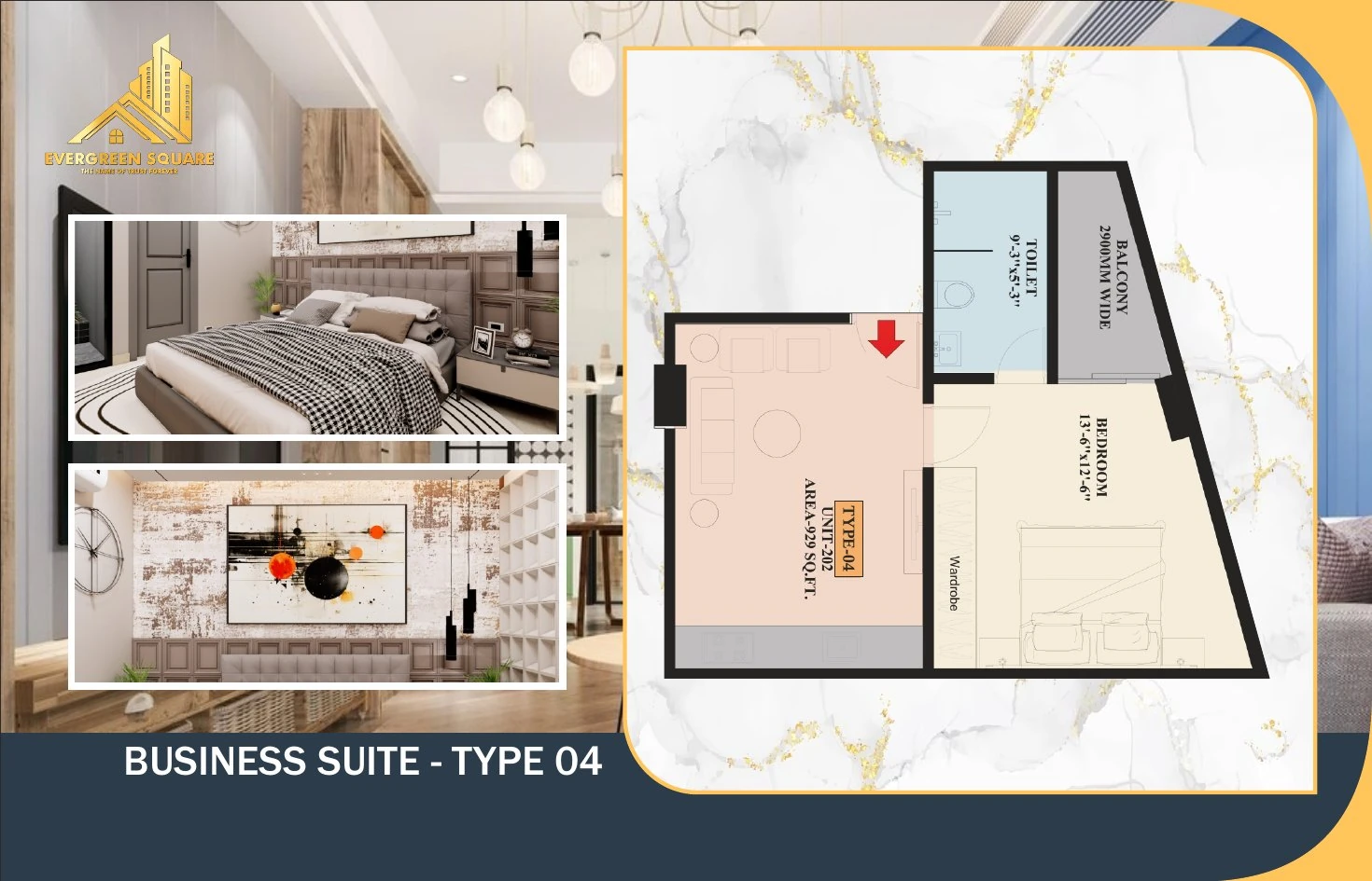 Business Suite Type 04 plan