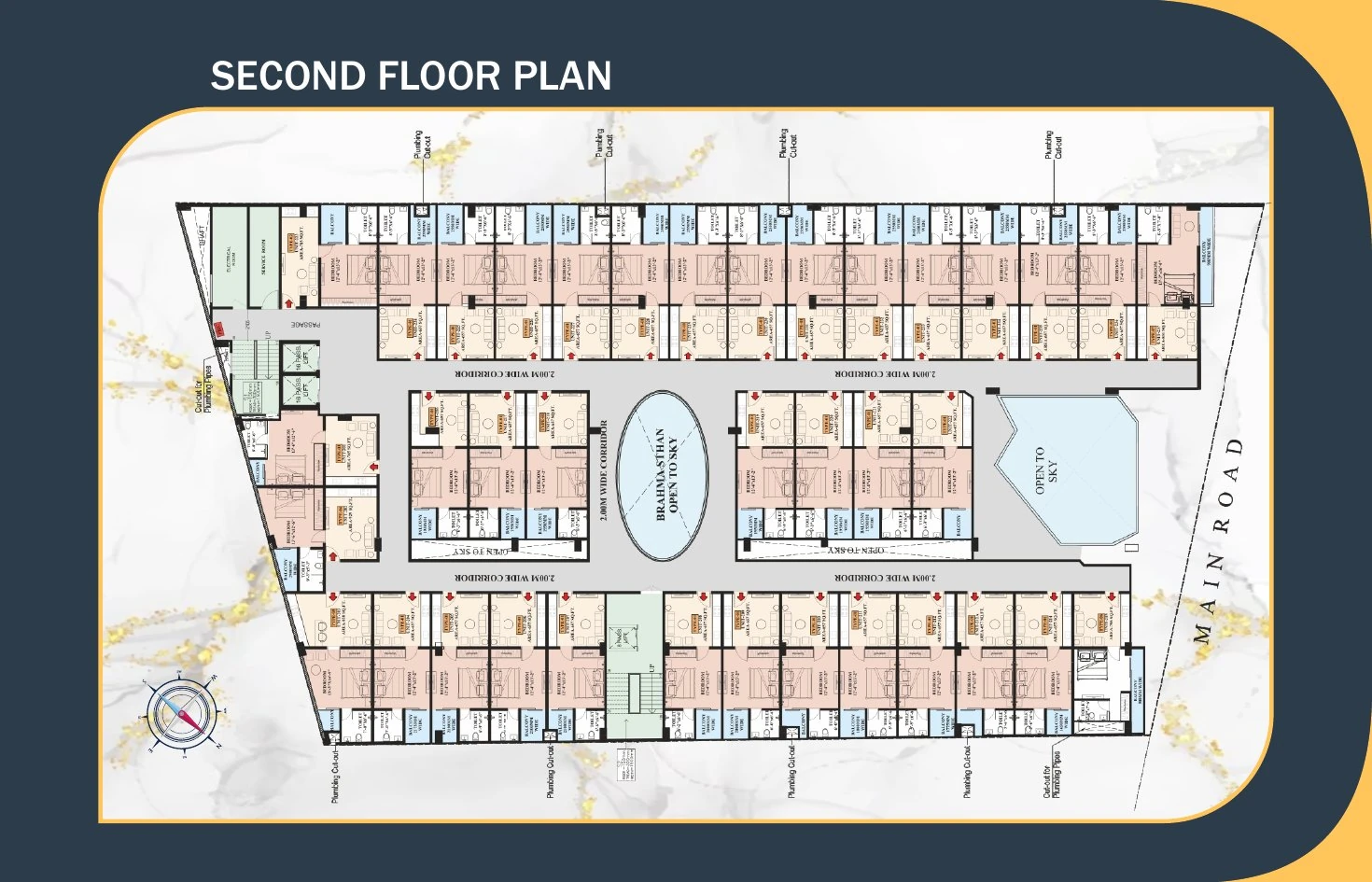 Second floor plan