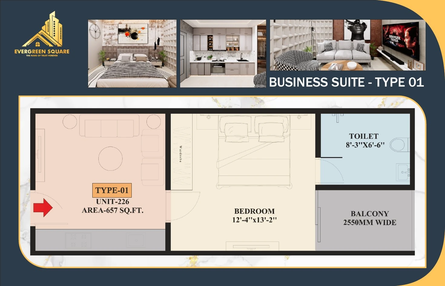 Business Suite Type 01 plan